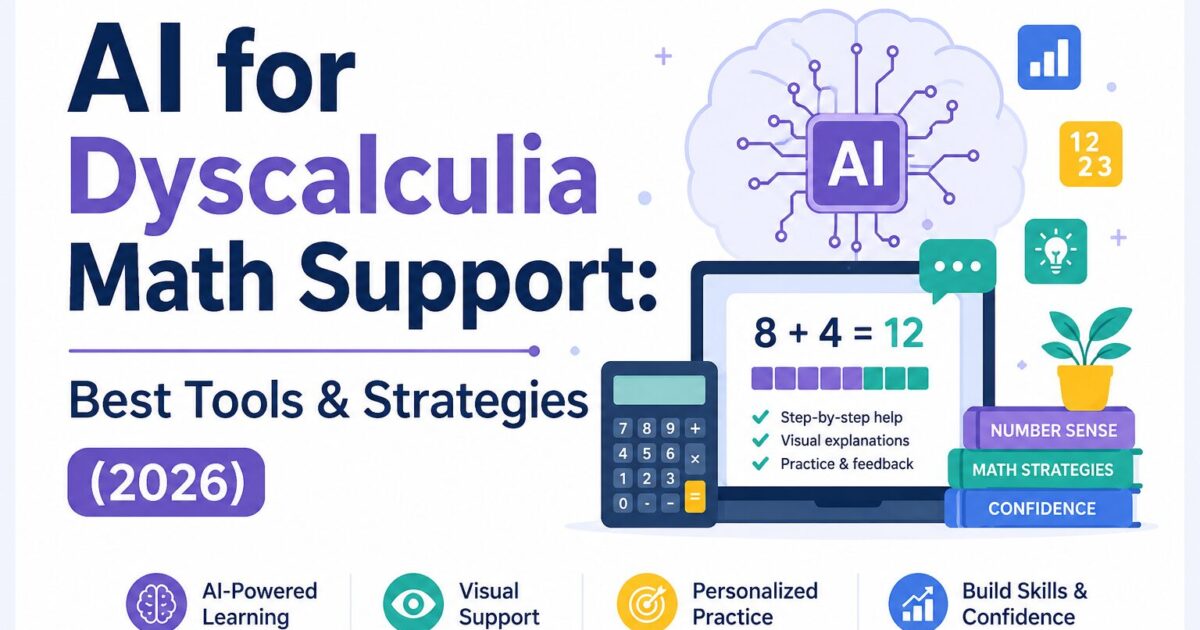 AI for Dyscalculia Math Support: Best Tools & Strategies (2026)